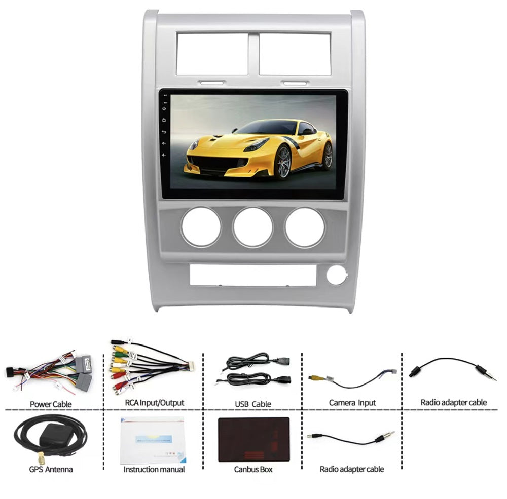 Android Autoradio für Jeep Cherokee KK Liberty (2007-2012) mit Wireless CarPlay & Android Auto