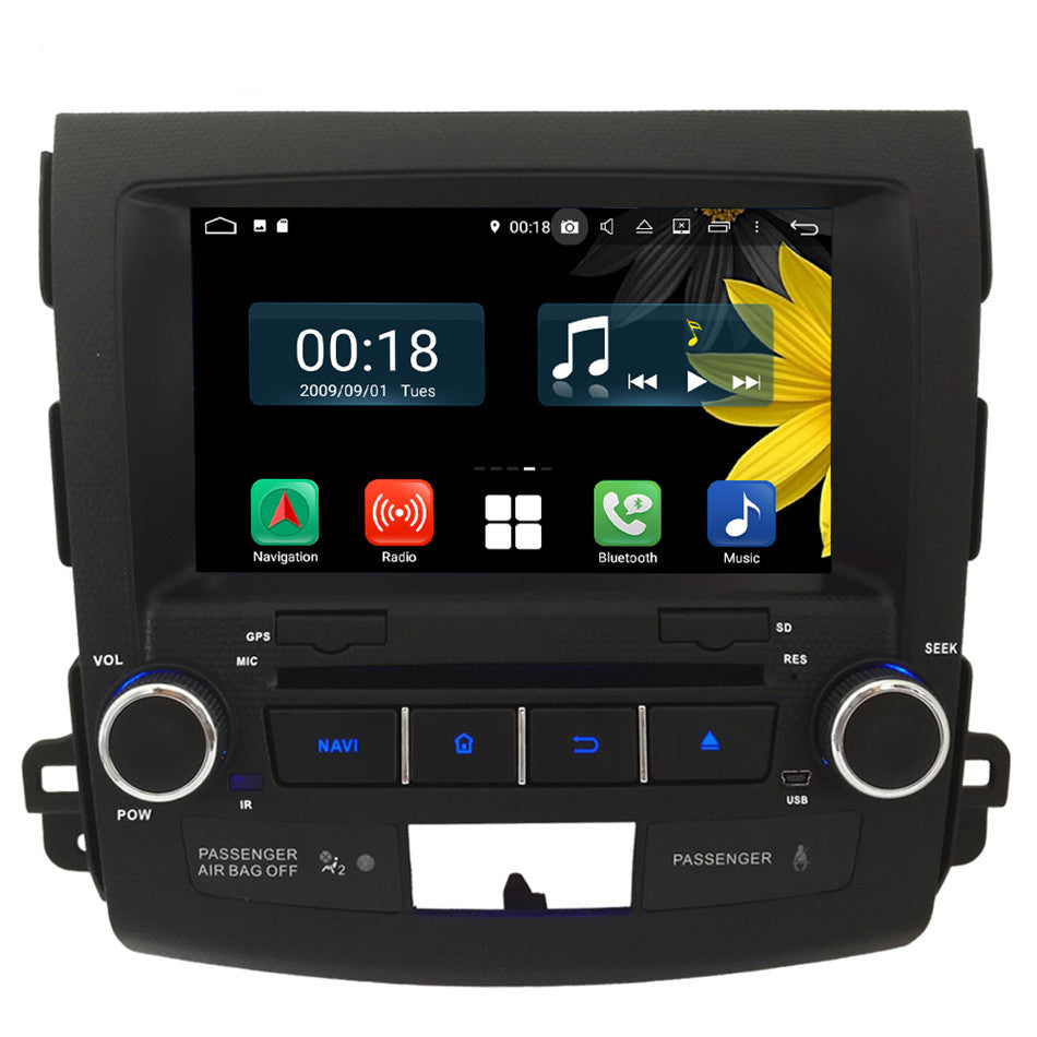 Android Autoradio für Citroen C-Crosser (2007-2012) und Peugeot 4007 (2007-2012) mit Wireless CarPlay & Android Auto