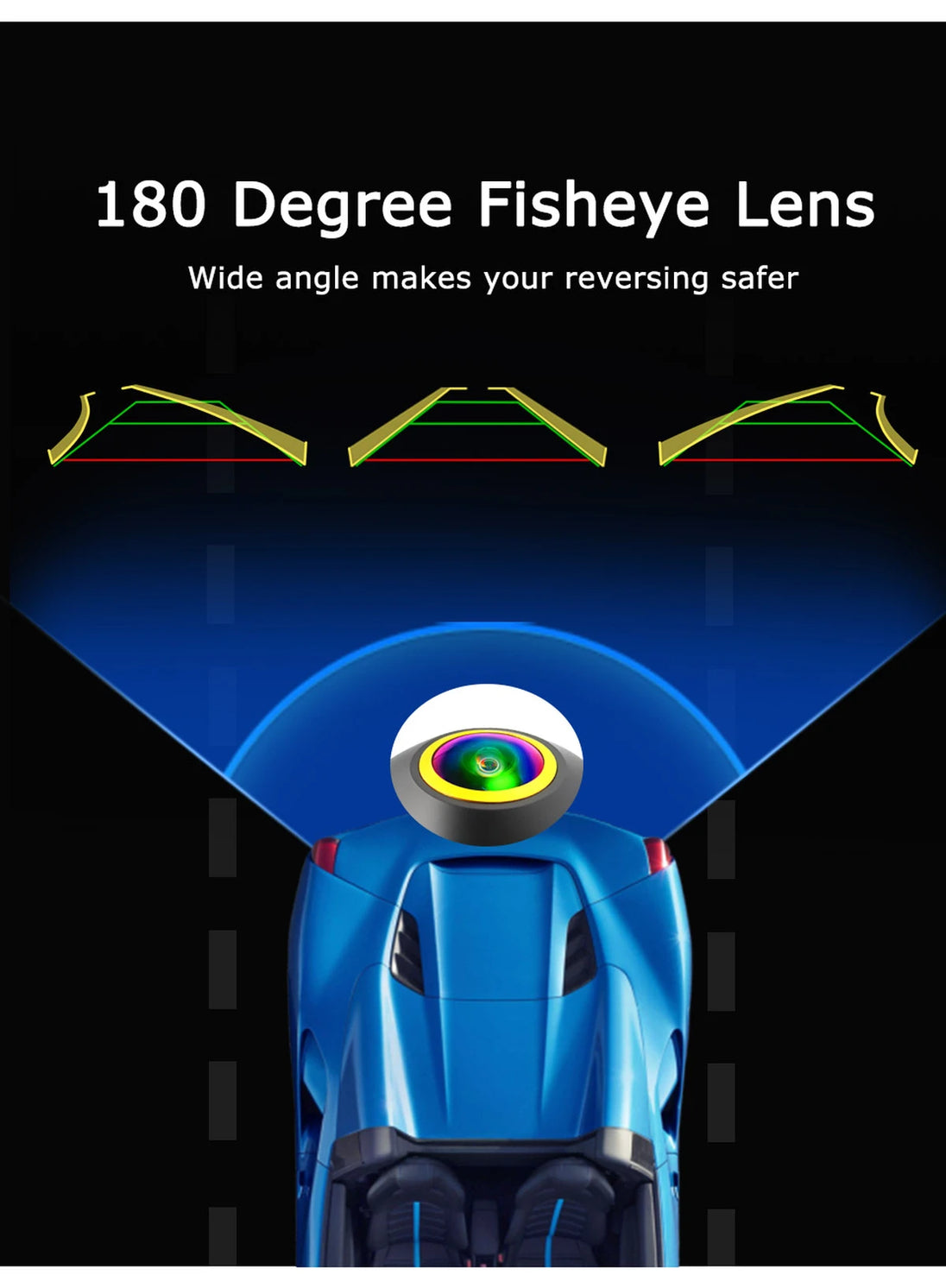 AHD 1080P Rückfahrkamera für Opel Astra H/J, Corsa D, Meriva A, Vectra C, Zafira, Insignia