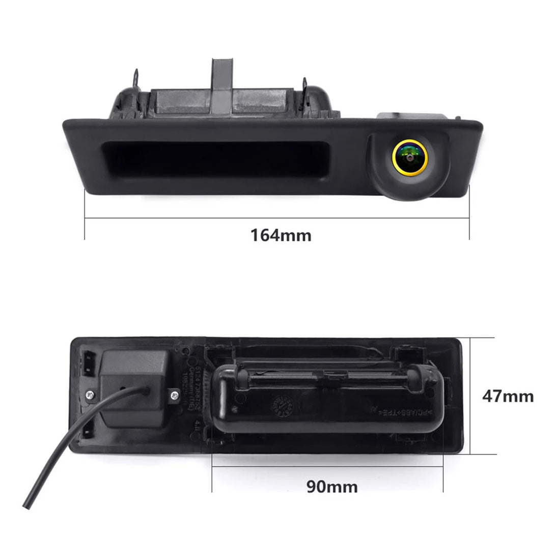 AHD 1080P Rückfahrkamera mit dynamischen Parklinien für BMW F30 F10 F11 X3 F25 F31 F46 X1 F48 F22 3er 5er
