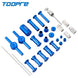TOOPRE Fahrrad Quick Release Steckachse Hub Lager Presse Set,Lager Hub Montage Werkzeug