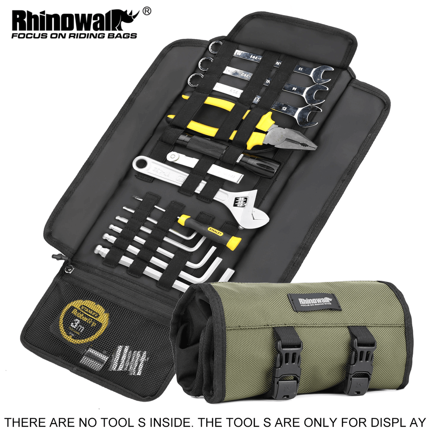 Rhinowalk Motorrad Werkzeug Rolle Tasche Tragbaren Motor Satteltaschen Seite Tasche Tasche Outdoor Reise...