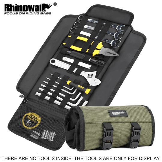 Rhinowalk Motorrad Werkzeug Rolle Tasche Tragbaren Motor Satteltaschen Seite Tasche Tasche Outdoor Reise...