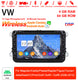 Android Autoradio für VW Golf, Passat, Polo, Touran, Tiguan, Caddy, Jetta, CC, Magotan und Seat (2006-2012) mit Wireless CarPlay & Android Auto