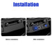 12V 24V 6 Tasten Auto Schalttafel 15a Sicherung Marine Leistungs schalter Voltmeter Tester Licht umschalten USB Ladegeräte 3,0 Auto Splitter