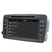 Android Autoradio für Mercedes Benz C-Klasse W203/C209/W209, S-Klasse W203 und CLK C209/W209 1998-2006 mit Wireless CarPlay, Android Auto & DAB+