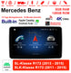 Android Autoradio für Mercedes Benz SL R172 und SLK R172 2011-2015 mit Wireless CarPlay, Android Auto & DAB+