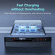 Baseus pd 45w schnell ladegerät auto docking station hub intelligente docking station für tesla modell 3/y usb shunt powered splitter