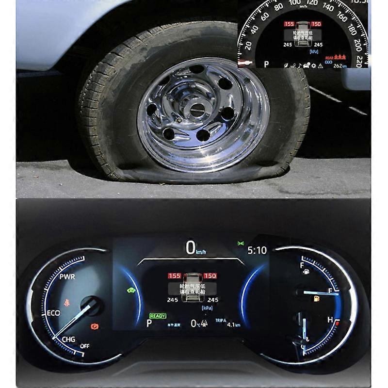Smart Auto TPMS Reifendrucküberwachungssystem Auto-Sicherheitsalarm für Toyota Rav4 Xa50 2019 2020 2022 2022 2023