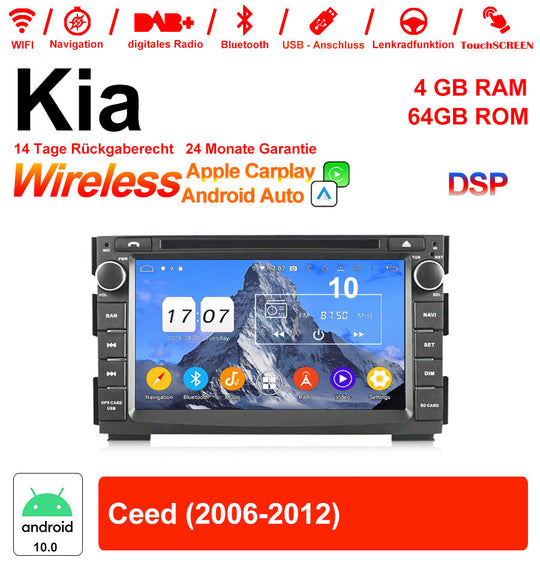 Android Autoradio für Kia Ceed 2006-2013 mit Wireless CarPlay & Android Auto