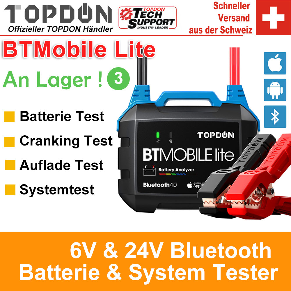 TOPDON BTMobile Lite Batterie- und Ladegerät