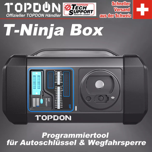 TOPDON NINJA BOX IMMO- und Schlüsselprogrammiergerät