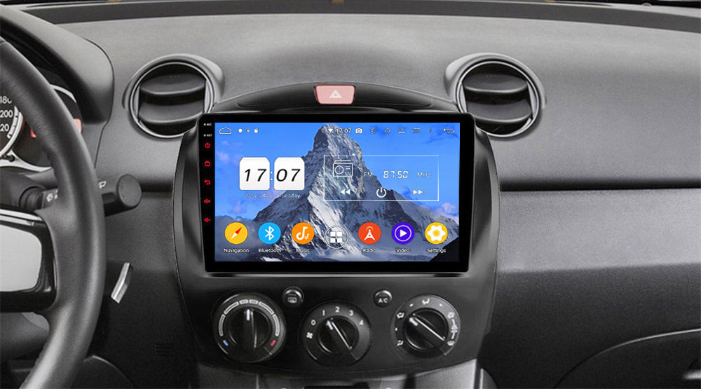 Android Autoradio für Mazda 2 2010-2012 mit Wireless CarPlay & Android Auto