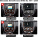 Android Autoradio für Mercedes Benz ML W163 2001-2005 mit Wireless CarPlay, Android Auto & DAB+