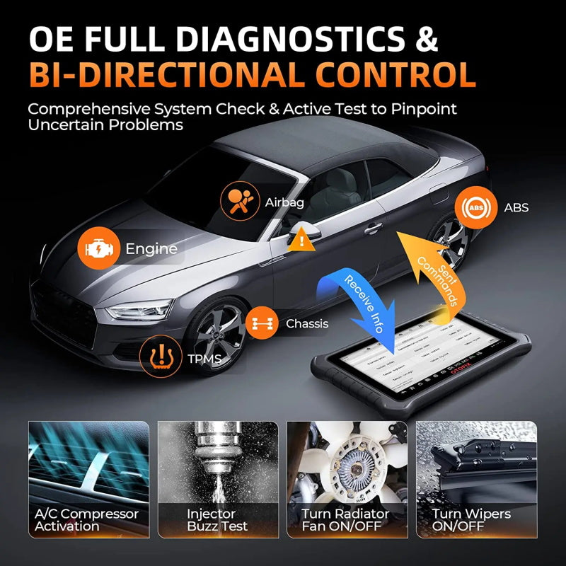 OTOFIX D1 PRO OBD2 Diagnosegerät für Fahrzeugsysteme