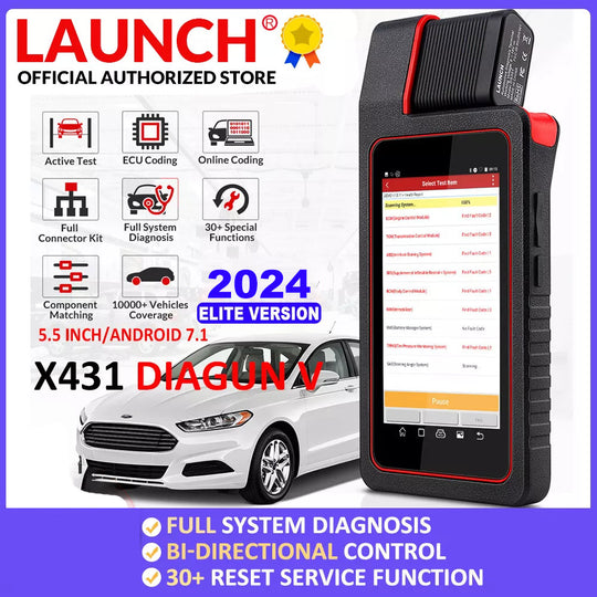 LAUNCH X431 Diagun V Diagnosegerät mit ECU Codierung & Vollsystemdiagnose
