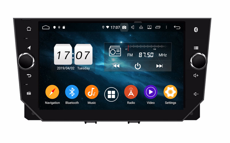 Android Autoradio für SEAT Ibiza 2018-2019 mit Wireless CarPlay & Android Auto