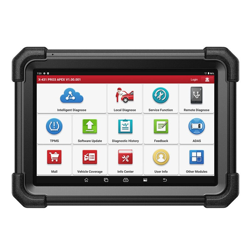 LAUNCH X431 PRO3 APEX Diagnosegerät mit ECU Codierung & Vollsystemdiagnose