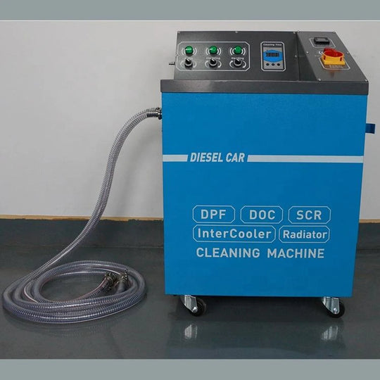 Mobile Hochdruck-Reinigungsmaschine für Kühler, Motorblock, Dieselpartikelfilter, SCR, DOC, DPF