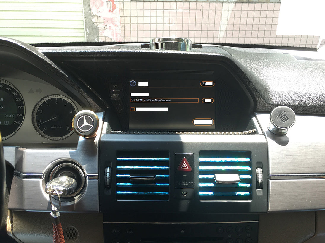 Android Autoradio für Mercedes Benz GLK X204 2008-2012 mit Wireless CarPlay, Android Auto & DAB+