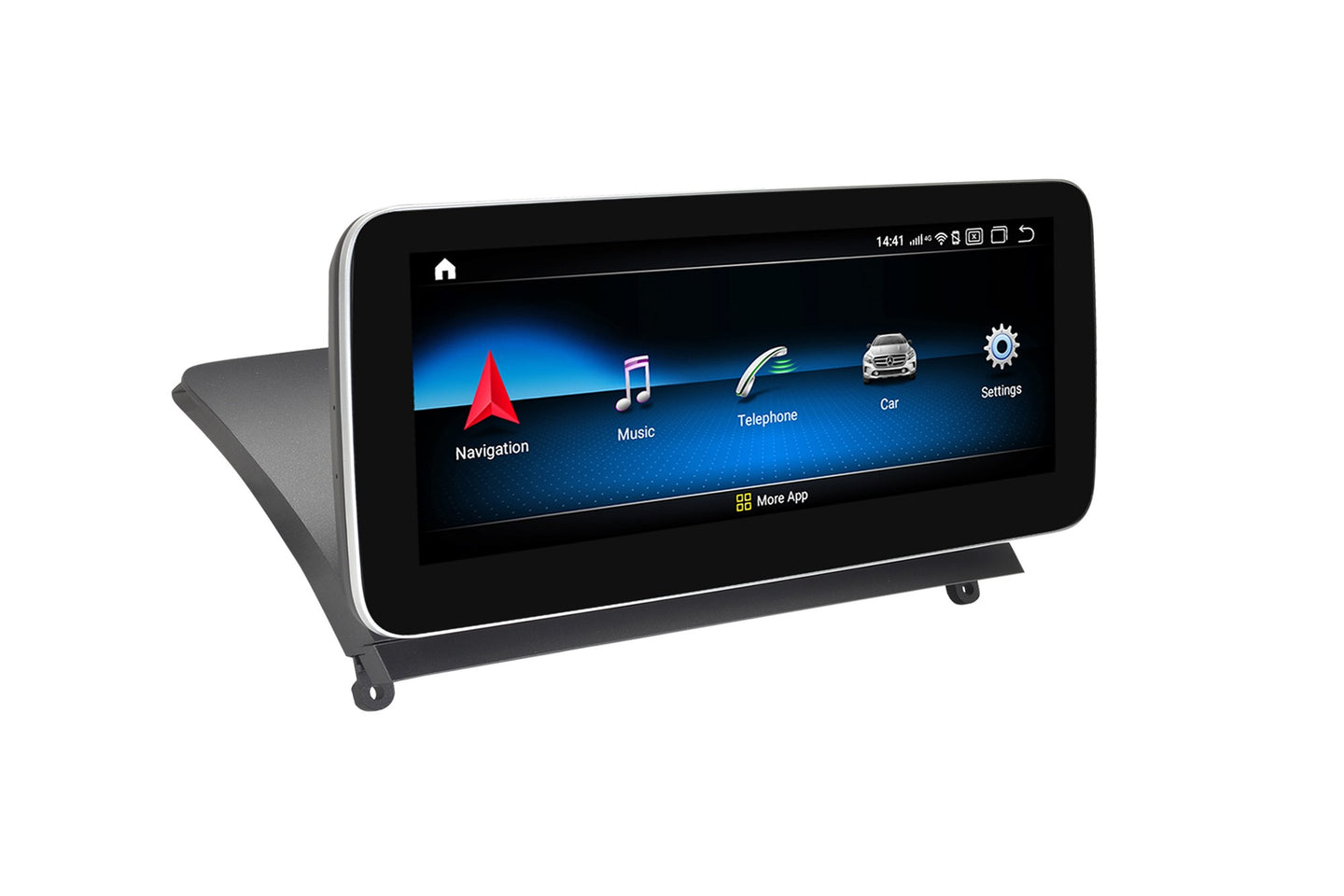 Android Autoradio für Mercedes Benz C-Klasse W204 2008-2010 mit Wireless CarPlay, Android Auto & DAB+