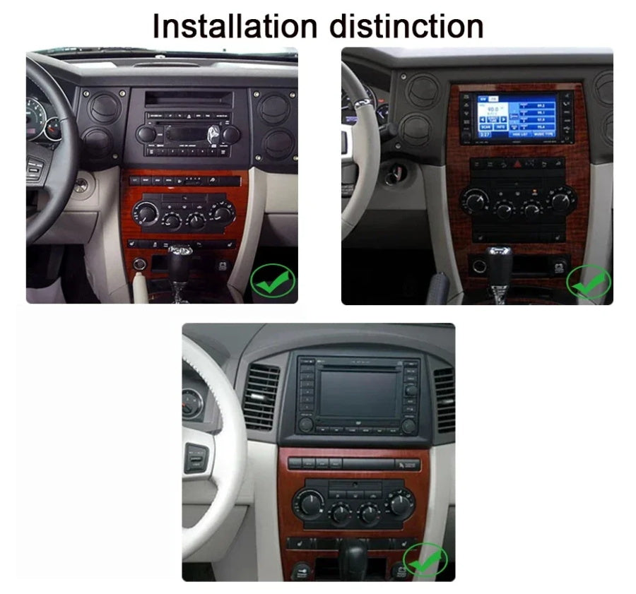 Android Autoradio für Jeep Cherokee 2007-2008 mit Wireless CarPlay und Android Auto