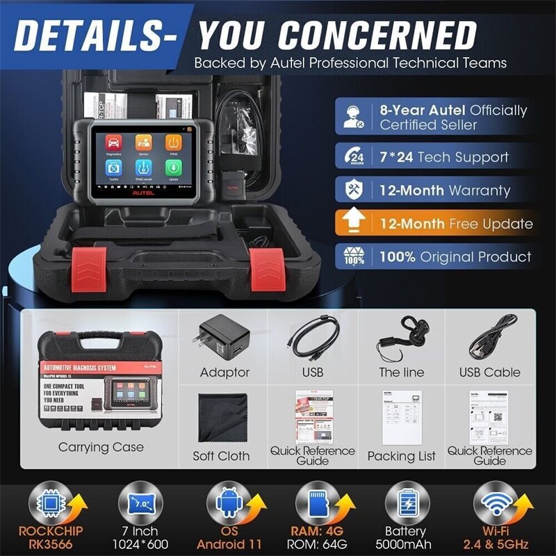 Autel MP808S-TS TPMS Diagnose- und Programmiergerät