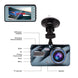 3-in-1 Dashcam mit Rückansicht 1080p HD Nachtsicht