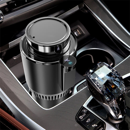 Tragbare Smart 2 in 1 12V Auto tasse Kühler wärmer für Outdoor-Reisen Mini Auto Kühlschrank Kühlung Heiz becher Getränke halter