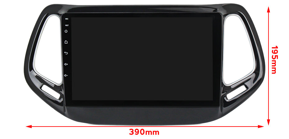 Android Autoradio für Jeep Compass 2016-2017 mit Wireless CarPlay & Android Auto