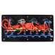 8 Gang Wipp schalter Panel Leistungs schalter überlast geschütztes Voltmeter 12V 24V DC USB Ladegerät Port RV Auto Boot Marine blau LED
