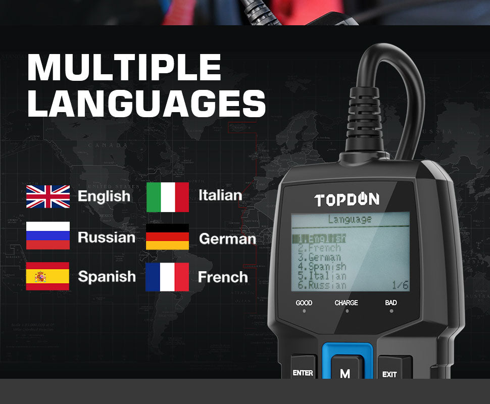 TOPDON BT100 Batterie- und Ladegerät