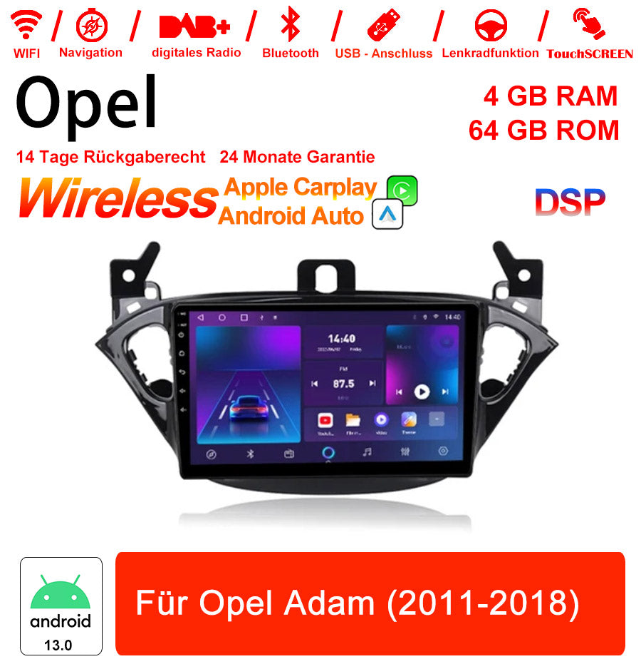 Android Autoradio für Opel Adam (2011-2018) mit Wireless CarPlay & Android Auto