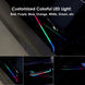 Kabelloser automatischer Türgriff für Tesla Model Y 3/3 Highland Colorful LED Lights 4-Türer-Lenker