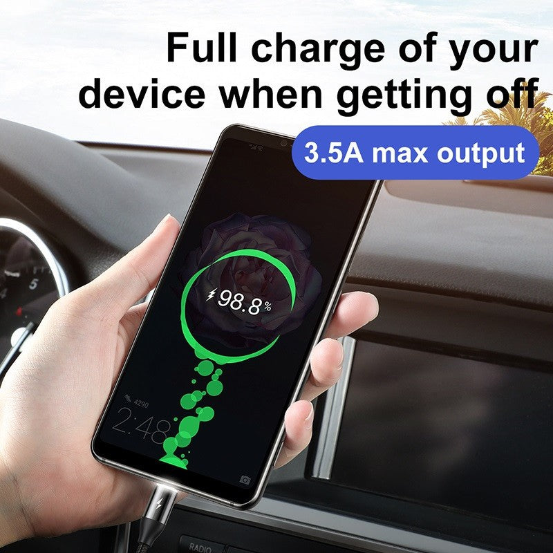 Baseus Magnetspeicherwagen mit 3 in 1 USB-Kabel