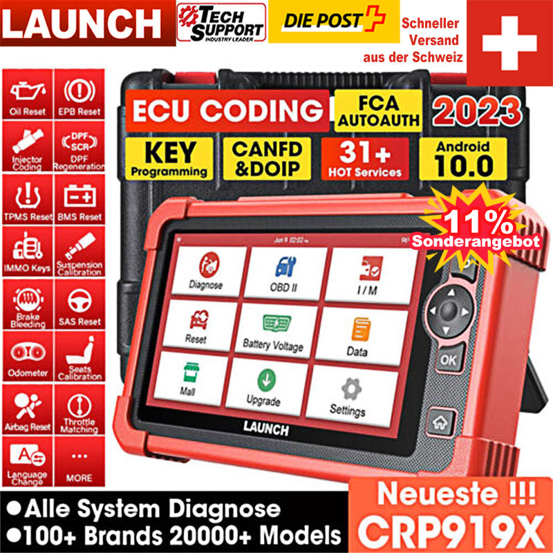 LAUNCH X431 CRP919X OBD2 Diagnosegerät für Fahrzeugsysteme