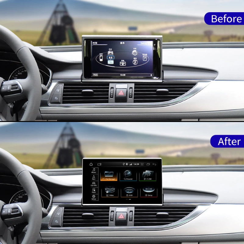 Android Autoradio für Audi A6/A7 2012-2015 mit Wireless CarPlay & Android Auto