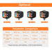 Drehmomentmesser mit digitaler Anzeige,1/2'' bis 3/8'' Adapter,4 Drehmomenteinheiten,hintergrundbeleuchtetes...