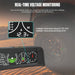 Autool x90 gps geschwindigkeit pmh kmh Neigung messer Neigung messer Auto kompass hud Pitch Neigung winkel Winkelmesser Uhr Breite Länge