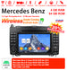 Android Autoradio für Mercedes Benz A-Klasse W169, B-Klasse W245 und Vito 2005-2012 mit Wireless CarPlay, Android Auto & DAB+