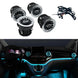Auto LED Front Dashboard Klimaanlage Vent Outlet Turbo Innen