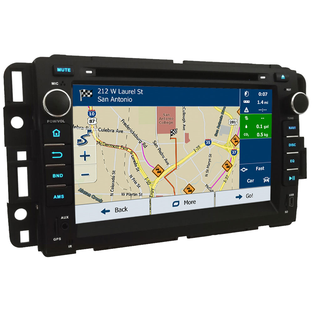 Android Autoradio für Buick Enclave, GMC Yukon, Sierra, Chevrolet Tahoe u.a. 2004-2012 mit Wireless CarPlay & Android Auto