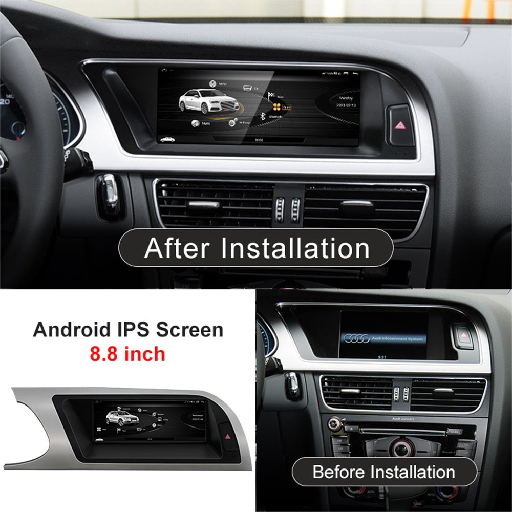 Android Autoradio für Audi A4 B8 2008–2016 mit Wireless CarPlay & Android Auto