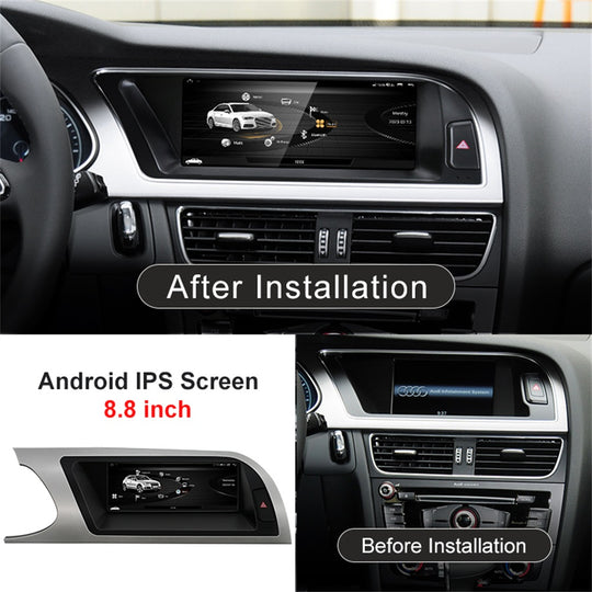 Android Autoradio für Audi A4 B8 2008–2016 mit Wireless CarPlay & Android Auto