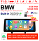 Android Autoradio für BMW 3er F30/F31/F34/F35 und 4er F32/F33/F36 2013-2016 mit Wireless CarPlay, Android Auto & DAB+