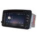 Android Autoradio für Mercedes Benz C-Klasse W203/C209/W209, S-Klasse W203 und CLK C209/W209 1998-2006 mit Wireless CarPlay, Android Auto & DAB+
