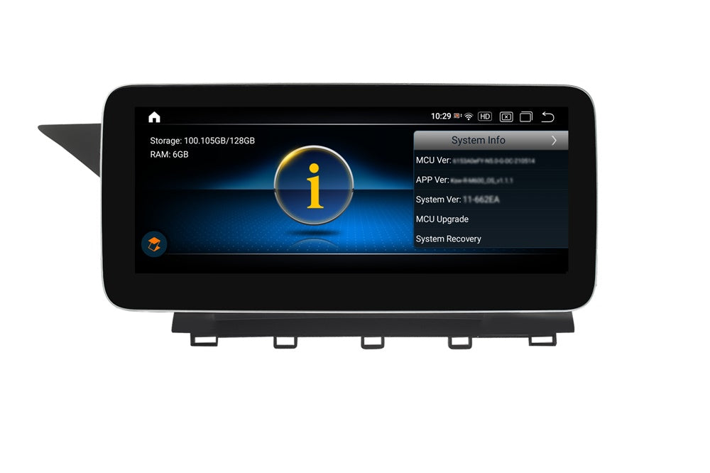 Android Autoradio für Mercedes Benz GLK X204 2013-2015 mit Wireless CarPlay, Android Auto & DAB+