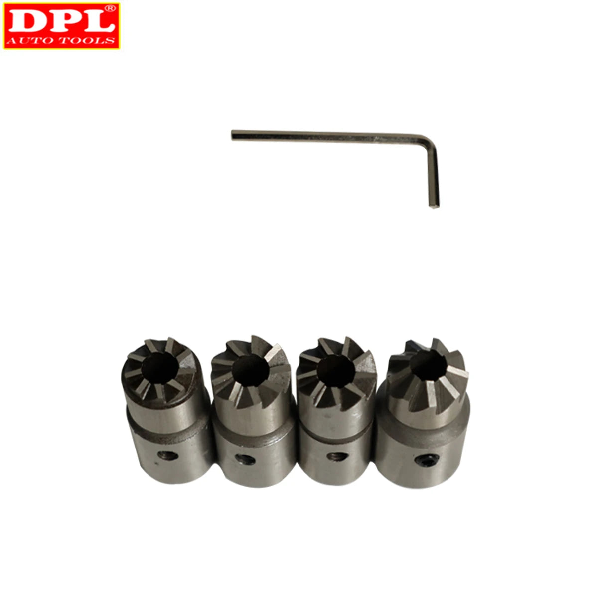 5PCS Diesel Injektor Sitz Cutter Werkzeug Set Reiniger Carbon Schneiden Werkzeug Kit
