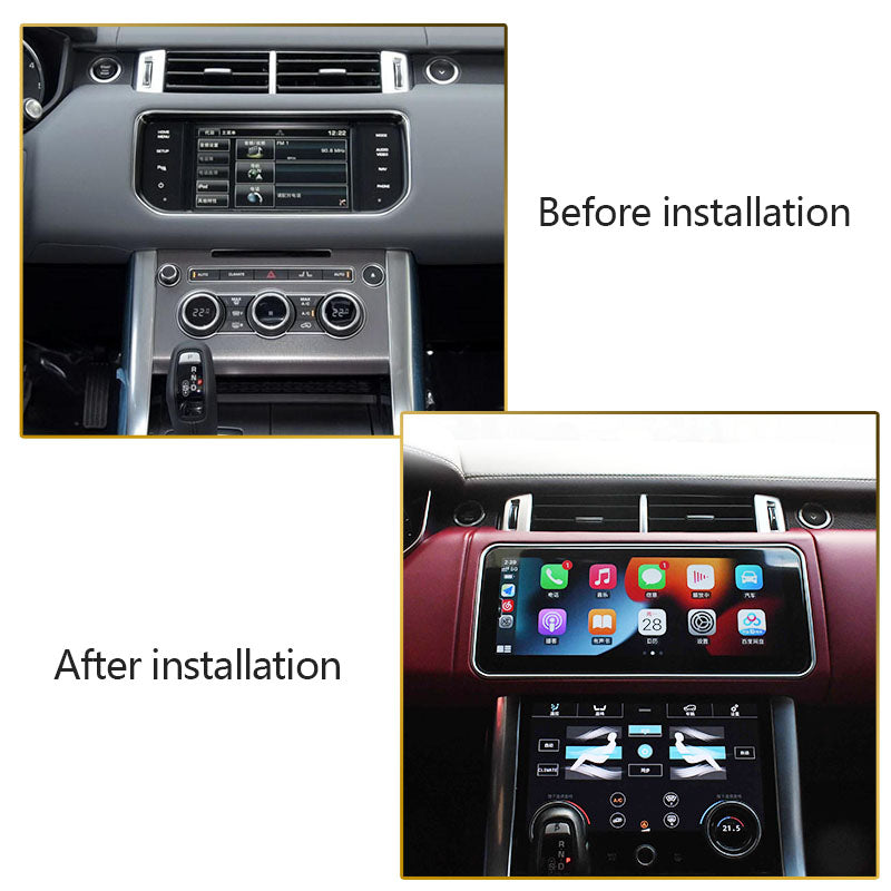 12.3 Zoll Flip Screen Android Autoradio für Range Rover Sport 2013-2017 mit Wireless CarPlay & Android Auto