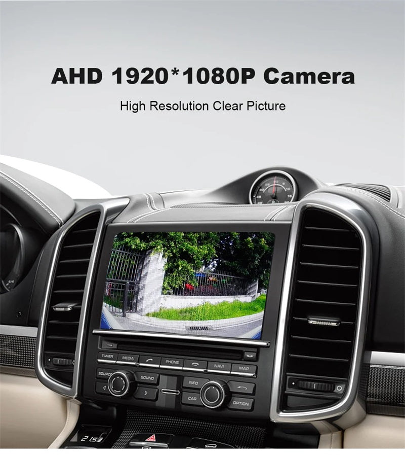 AHD 1080P Rückfahrkamera für Audi, VW, Škoda, SEAT und Porsche (verschiedene Modelle, 2003-2020)
